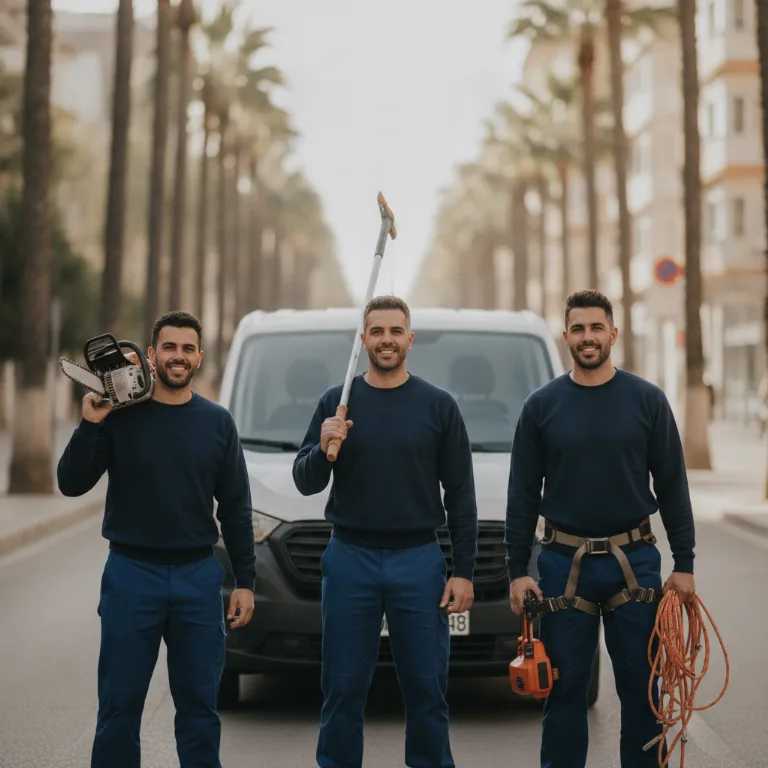 Tala de Árboles equipo en Dos Hermanas